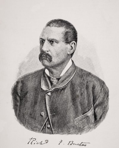 Sir Richard Francis Burton (1821-90) from 